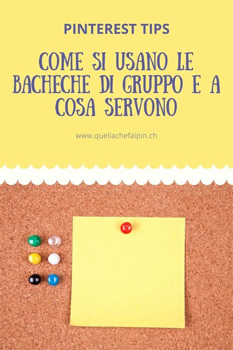 Le Bacheche Di Gruppo