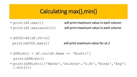 Data Analysis With Python Pandas Ppt