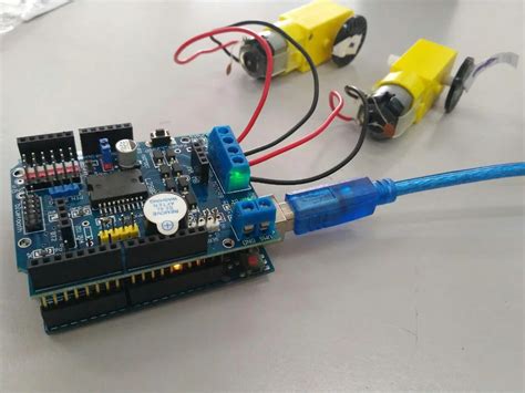 Comment Utiliser L298p Moteur Driver Shield Avec Arduino Moussasoft