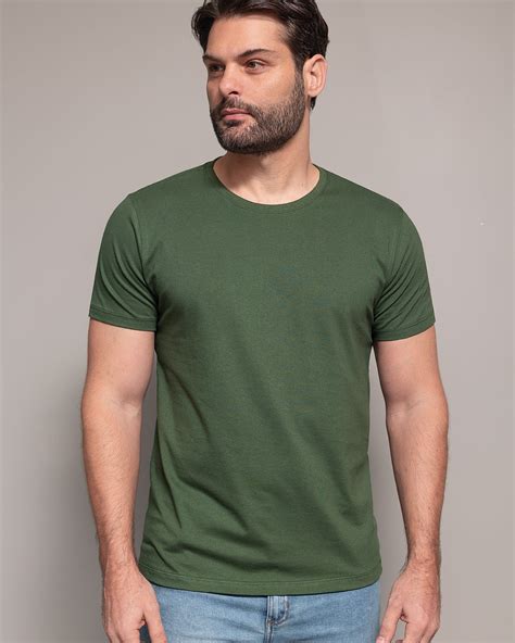 Combo Camisetas Masculinas Cores Algod O