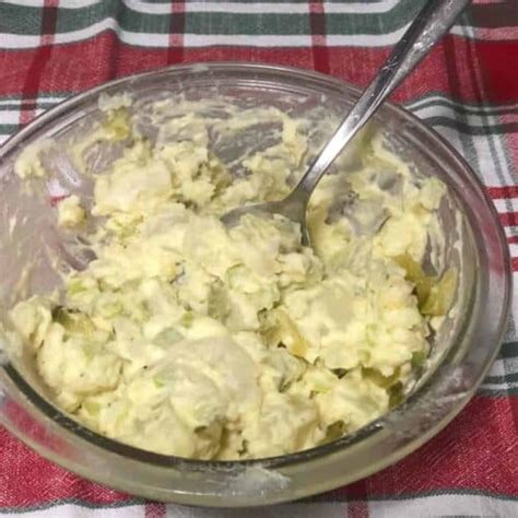 Old Fashioned Potato Salad Recipe • A Weekend Cook®