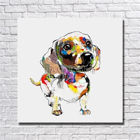 Popular Abstract Dog Paintings-Buy Cheap Abstract Dog Paintings lots ...