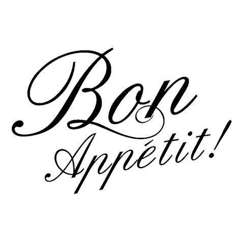 Sticker Bon Appétit Design Idee Ricette