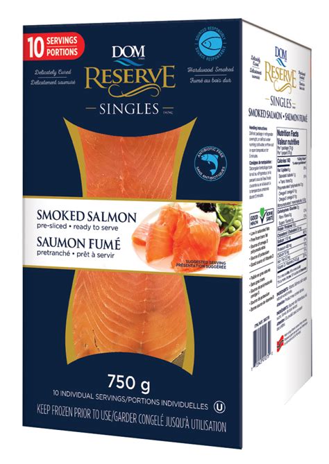 Smoked Salmon Singles Dom International