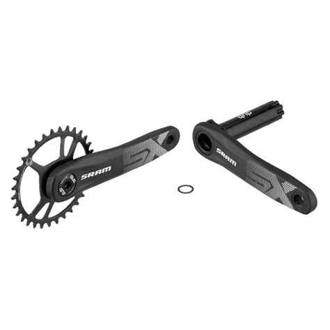 Conjunto De Manivelas De Estrada Gravel Eixo Integrado Sram Sx Eagle