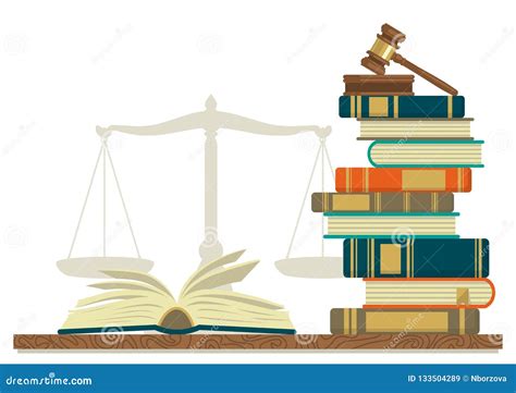 Law Studies. Stack of Books with Glasses, Open Book and Judge Gavel on ...