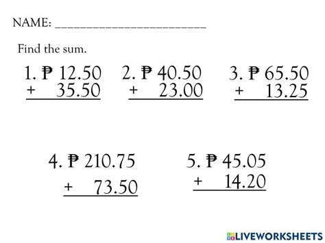 Adding Money Worksheets Aistear Primary Resources Worksheets Library