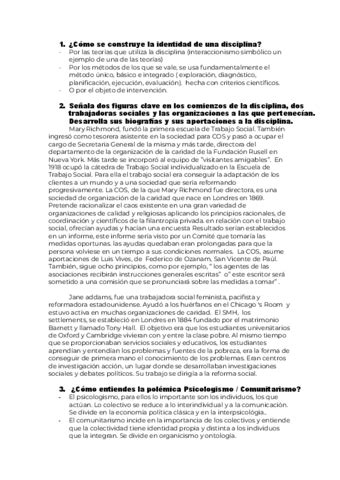 Cuestionario Para Preparar El Examen Docx Pdf