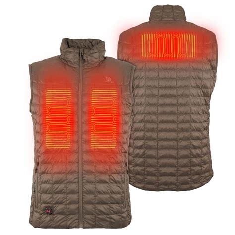 Mobile Warming Men S Large Morel Backcountry Heated Vest With