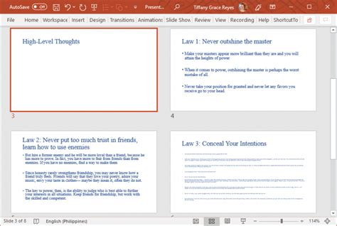 How To Create A Powerpoint Presentation From An Outline In Word