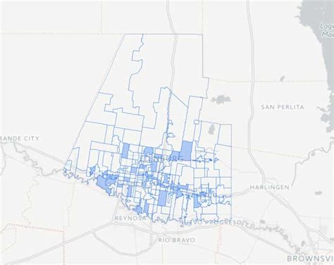 Map of Hidalgo County Precinct Chairs (Republican & Democrat) - January ...