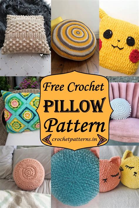 Free Crochet Pillow Patterns For Every Home Need