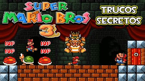 Super Mario All Stars Super Mario Bros 3 Snes Trucos Secretos