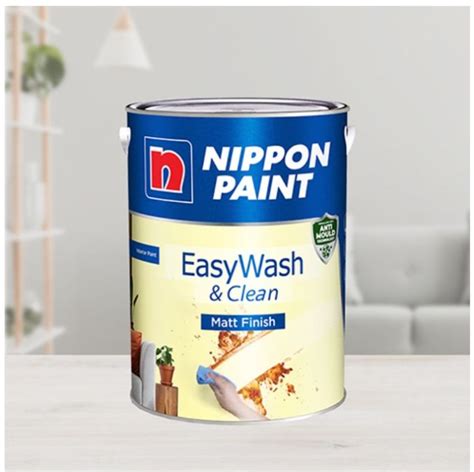 Nippon Paint Easy Wash Clean With Anti Bacterial Formula And Classic