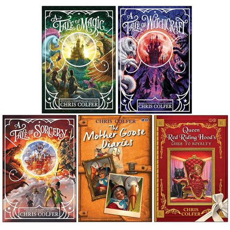 Chris Colfer A Tale Of Magic And The Land Of Stories 5 Books Collection Set A Tale Of Magic