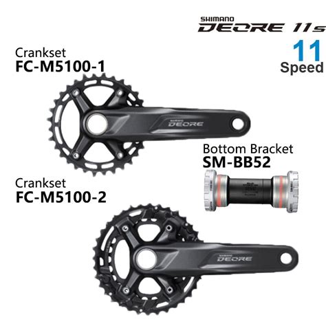 Shimano Deore M Crankset X X Speed Mm Mm T T T