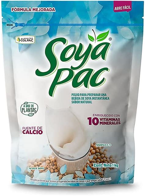 Alimentos Colpac Soyapac Polvo Leche De Soya En Polvo Sabor Natural