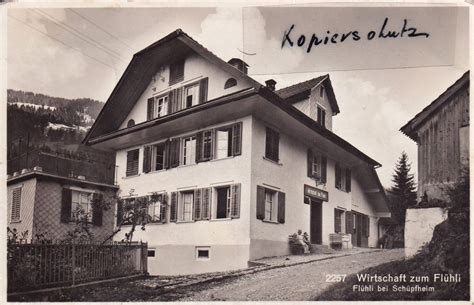 Schüpfheim Wirtschaft Zum Flühli Photokarte 1935 Lu Kaufen Auf Ricardo