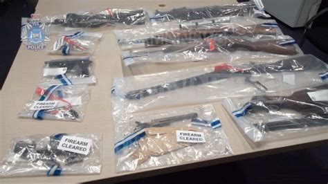 Firearms Cash Drugs Seized In Wa Police Raids Wamn News Online