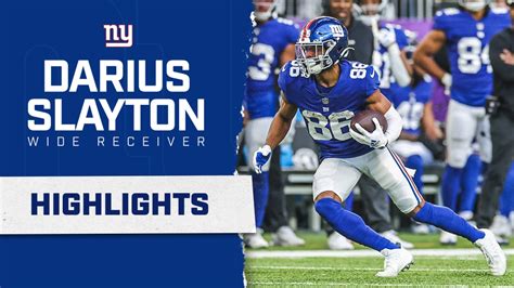 Highlights: WR Darius Slayton's top career plays