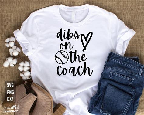 Dibs On The Coach Svg Coachs Wife Svg Baseball Svg Etsy Canada