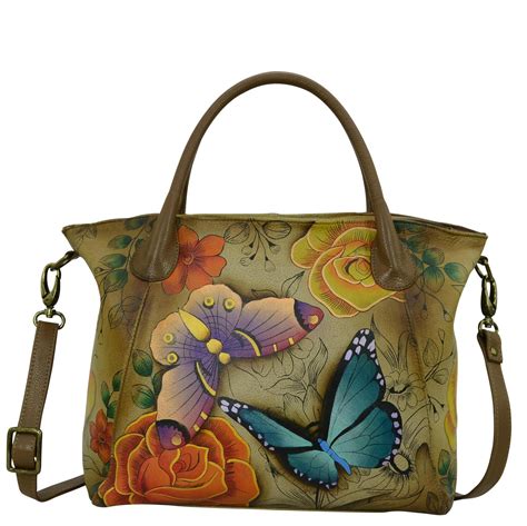 Anna By Anuschka Women S Anna By Anuschka Hand Painted Slouch Tote