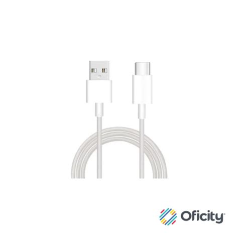 Cable Xiaomi Mi USB C 1m Color Blanco Oficity