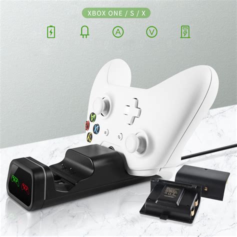 Двойная зарядная dock станция DOBE подставка для геймпадов Xbox One X ...