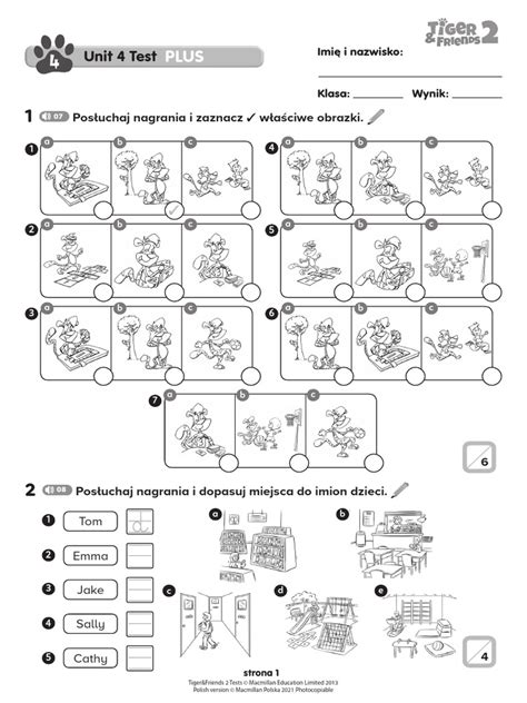 Tiger 2 Unit 3 Liveworksheets