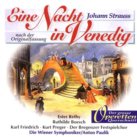 Johann Strauss Ii Eine Nacht In Venedig Cd Jpc