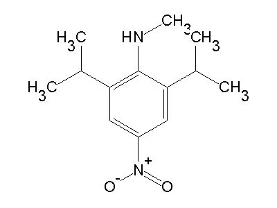 2,6-diisopropyl-N-methyl-4-nitroaniline - C13H20N2O2, density, melting ...