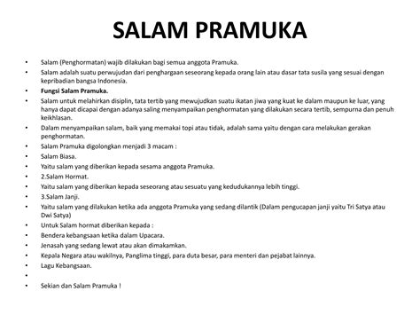 Mengenal Gerakan Pramuka Ppt