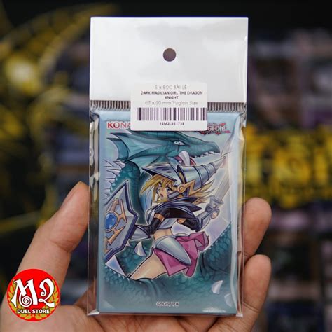 Yugioh Dark Magician Girl The Dragon Knight Card Sleeves 63x90 Mm