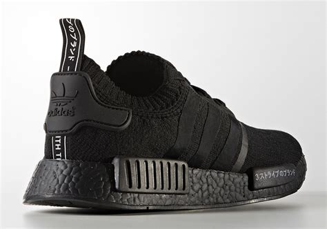 Adidas NMD R1 Primeknit Japan Triple Black BZ0220 SneakerNews