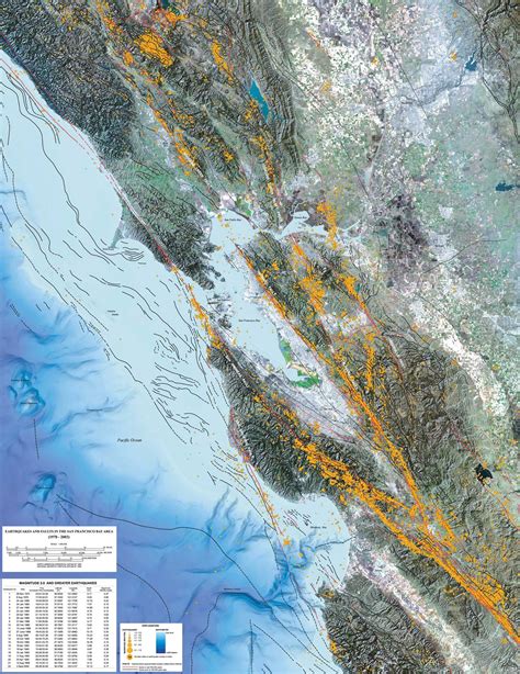 Earthquake Map San Francisco - MapSof.net