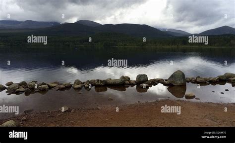 Loch Morlich Aviemore Stock Photo - Alamy