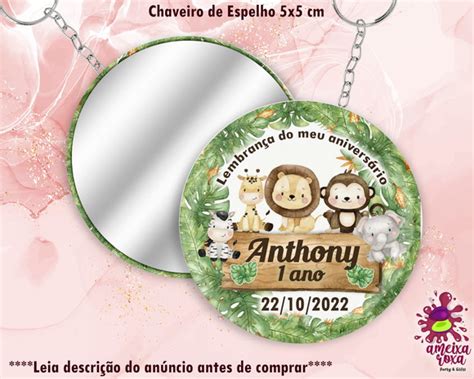 Botton Espelho Safari Compre Produtos Personalizados No Elo7