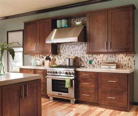 Modern Cherry Wood Kitchen Cabinets