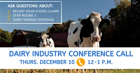 Dairy Industry Conference Call Center For Dairy Excellence