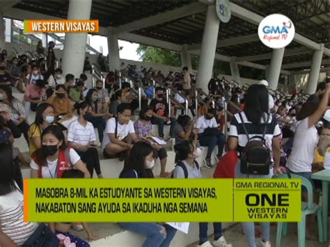 One Western Visayas Masobra 8 Mil Ka Estudyante Nakabaton Sang Ayuda