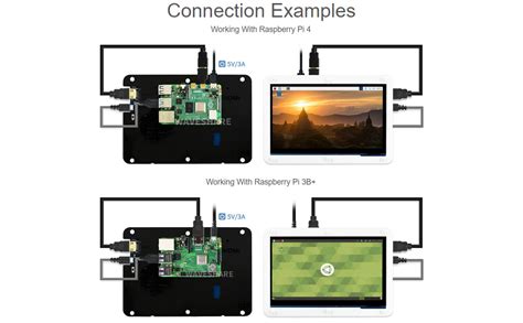 Waveshare Inch Hdmi Lcd C Capacitive Touch Screen Display Supports