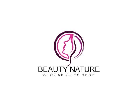 Diseño De Logotipo De Belleza Con Concepto Abstracto Creativo Vector