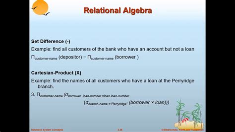 Db Week 12 L13 2 Relational Algebra Operation Union Cartesian Product