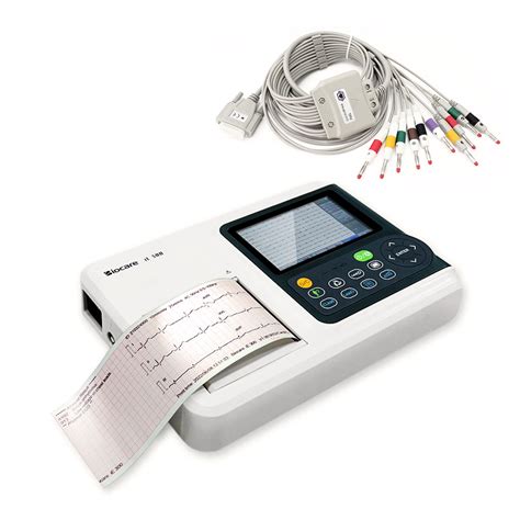 mobile  lead ekgecg machine fits   pocket  auto