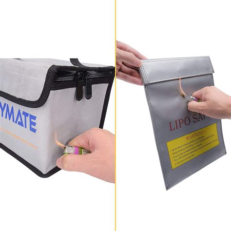 Buy HOBBYMATE Lipo Battery Safe Bag Fireproof For Lipo Battery