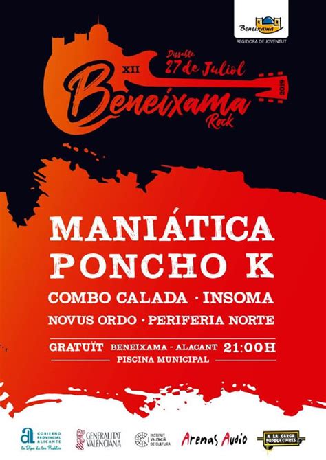 Mani Tica I Poncho K Caps De Cartell De La Xii Edici Del Beneixama