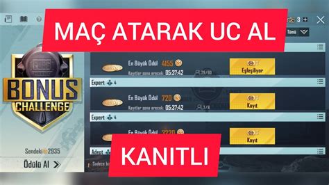 Pubg Mobile Bonus Challenge Yar Mas Ma Atarak Uc Kazan Youtube