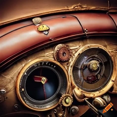 Steampunk ferrari on Craiyon