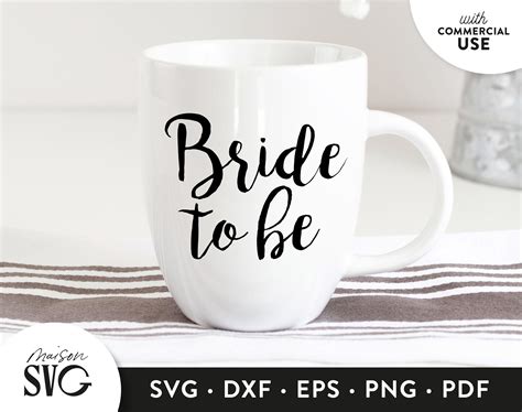 Bride To Be SVG Bridal Shower Gift Svg Wedding Svg Wedding Etsy