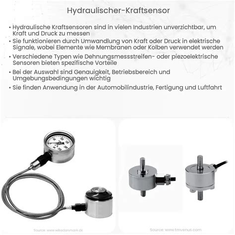 Hydraulischer Kraftsensor Wie Es Funktioniert Anwendung Vorteile